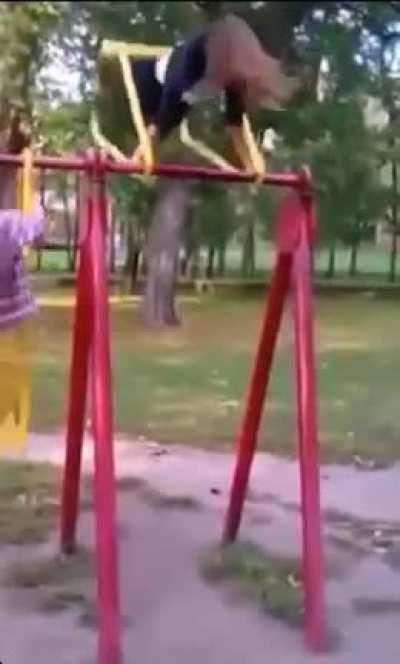 WCGW using a swing ment for Kids
