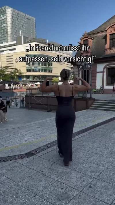 Flexing through Frankfurt