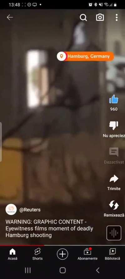 HAMBURG Jehova Church mass shooting  , 8 dead .