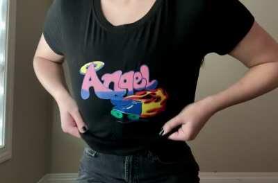 I told my tinder match that I post my big tits on Reddit and he said “but your boobs aren’t even that big..” should I send him this then block him to prove him wrong? [OC]