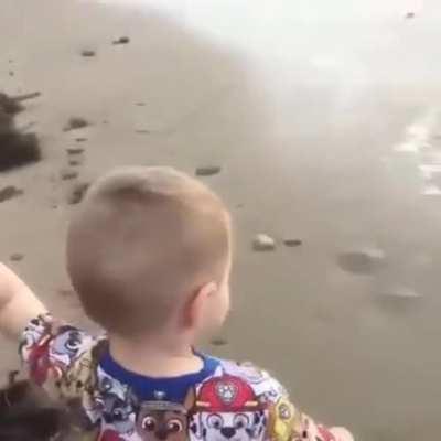 Seeing the sea for the first time