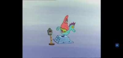 Patrick riding a horse