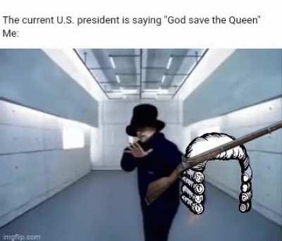 I made me-me. I no like redcoat.