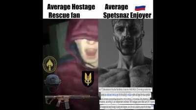The hostages are no match for our superior Russian gas.