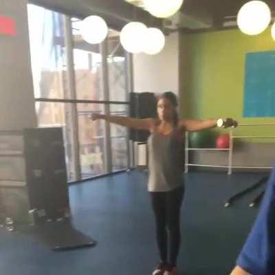 AOC Gym Creep. Anyone have the other 1 or 2 webms from this?