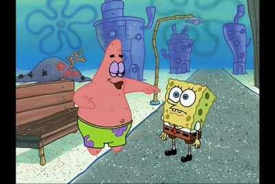 A spongebob episode (another person did this i think.)