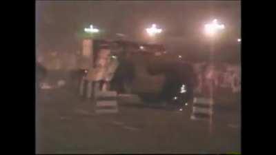 Music playing over a black screen