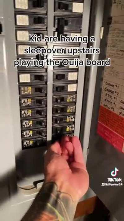 Kids believing their Ouija Board works