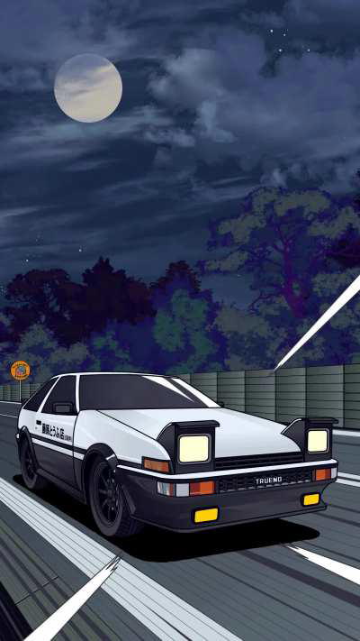 My livewallpaper AE86