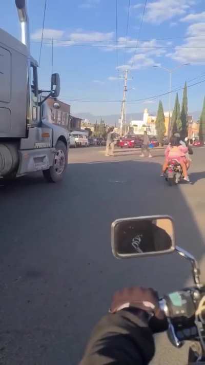 Man picks fight with fire-breather