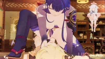 Raiden Shogun Riding (Lucislab) [Genshin Impact]