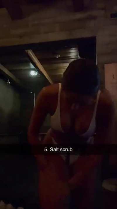 Couple vids of her beautiful ass and tits