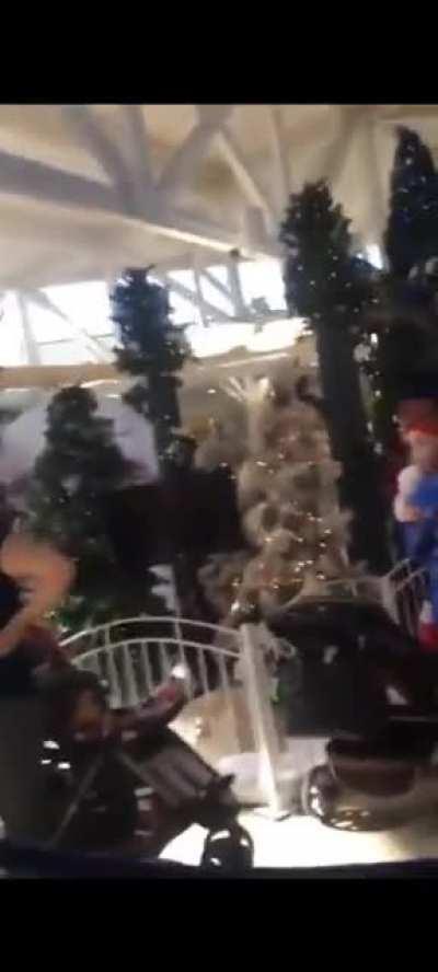 Pastor goes to the mall to tell children santa isn't real