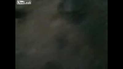 U.S. forces receive PKM fire from a riverbed and are forced to take cover. An ANA Rambo walks out of cover to return fire but is killed. (Mizan, Afghanistan; date unknown)