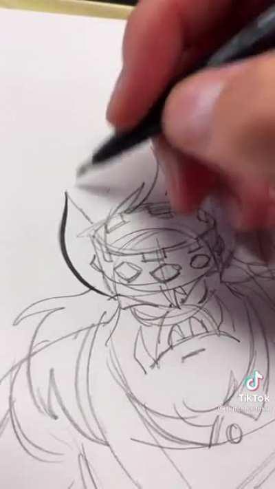 Butch Hartman (creator of Fairy Odd Parents and Danny Phantom) draws Technoblade. Further proof this is the strangest timeline.