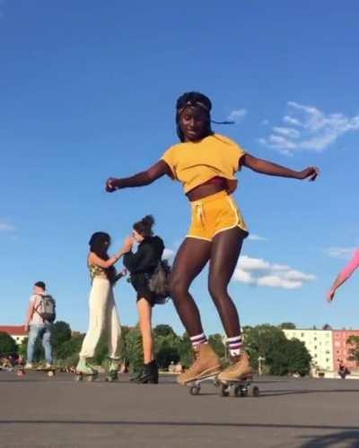 She got the smooth moves!