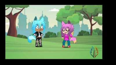 She dared calling me smurfette TvT (And yes I made that with Lucie during hollydays)