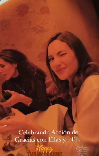 Ivana. Dinner. Slo-mo