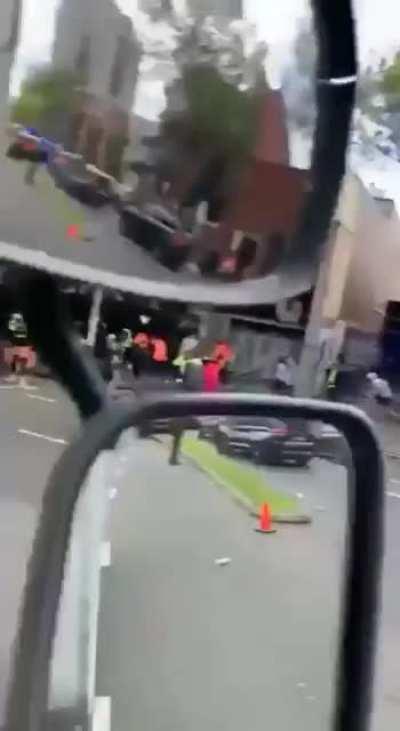 Protesters turn violent in Melbourne CBD