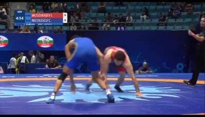 The worlds FASTEST wrestler leg attacks in slow motion.