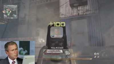 us presidents playing og MW2