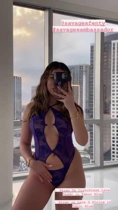 LA Laker Purple Lingerie