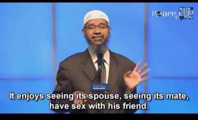 Pork is haram because it turns men into cuckolds