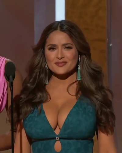 Salma at the 2020 Golden Globe Awards