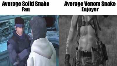 Gigachad Venom Snake