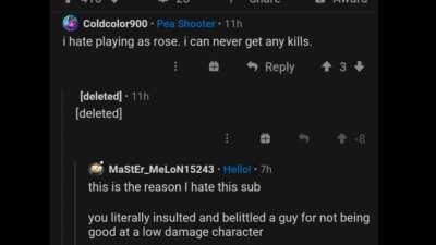 Deleted their whole account lol