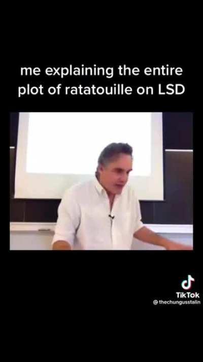 Gotta love how into his lectures he gets