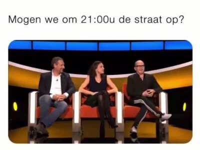 Mogen we om 21:00 de straat op?