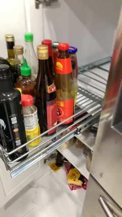 Was excited about my new cabinet organizer