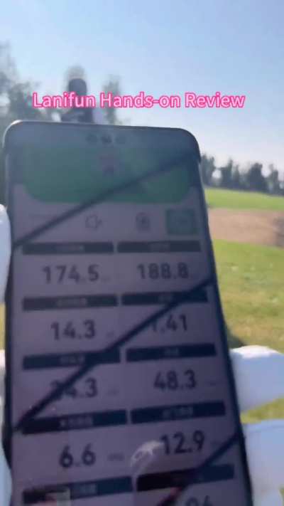 Lanifun portable simulator，my golf partner
