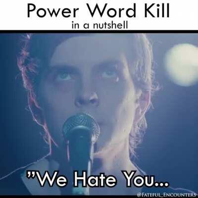 How the spell Power Word Kill essentially works