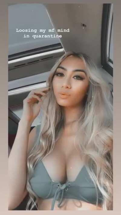 Bellator ring girl Kamalani Pico