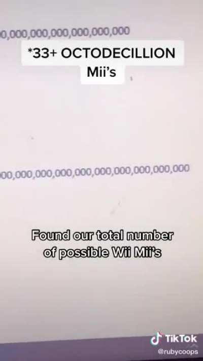 [Off-Site] Tik Tok did the Wii Maths