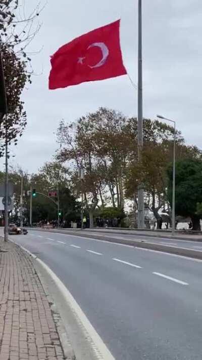As Founder of Turkey Atatürk died 82 years ago this day, Gasly and Albon 