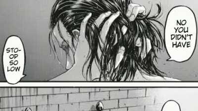 Eren do be kinda hurt doe