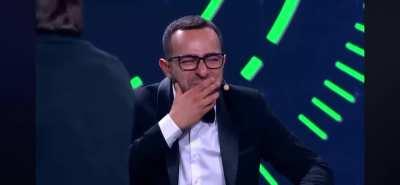 Random backflip during TV show