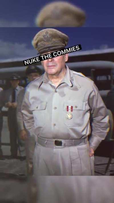 Should of listen to Macarthur