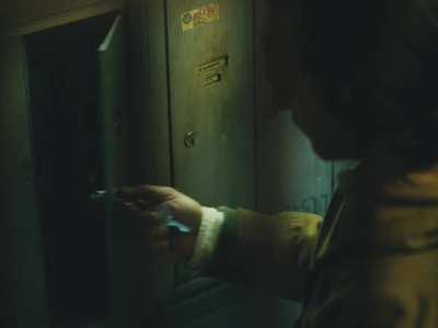 Checking my phone in the morning