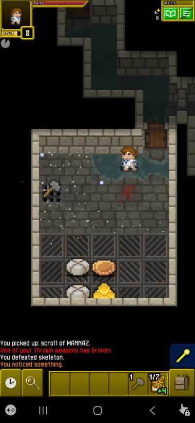 Daily reminder always check the floor for traps and rejoice when you get lucky.