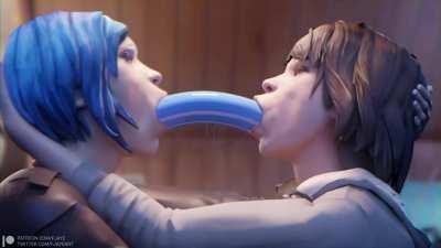 Chloe and Max deepthroating (Fjaye)