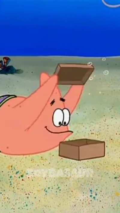 you haven't seen the full video have you, squidward?