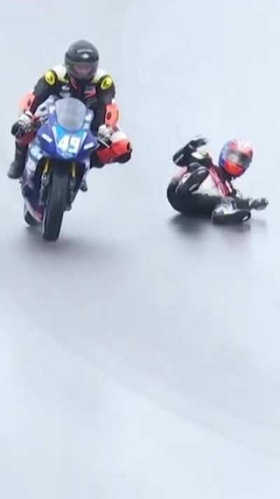 Trevor Standish at barber