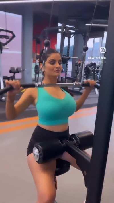 Anveshi jain , gym tits