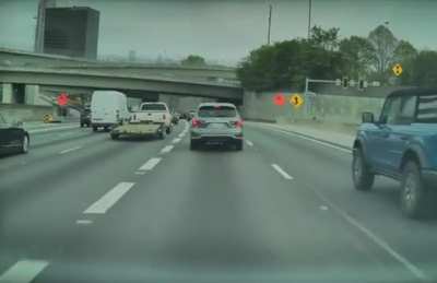 Idiot tests my braking skills