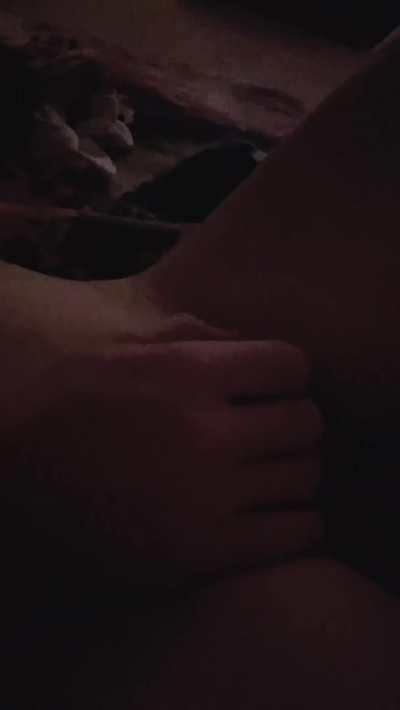 he just wanted to sleep, but i needed to cum so bad! so while he slept i quietly put his hand on my pussy and rubbed my clit against his fingers til i came 😈 it felt so naughty! [gif]