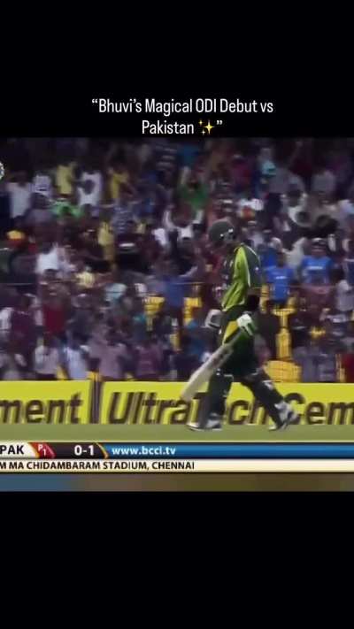 The day Bhuvneshwar Kumar announced himself to the world with that dream debut